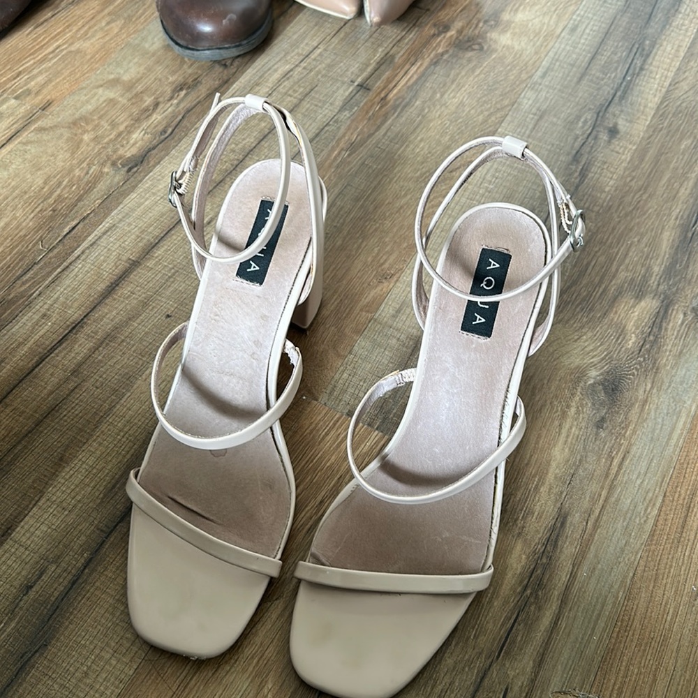Aqua heels